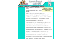 Desktop Screenshot of myrtlebeachdentists.com